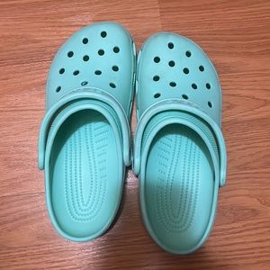 COPY - mint crocs